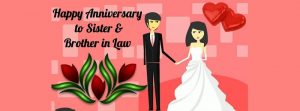 Wedding Anniversary Wishes to Sister