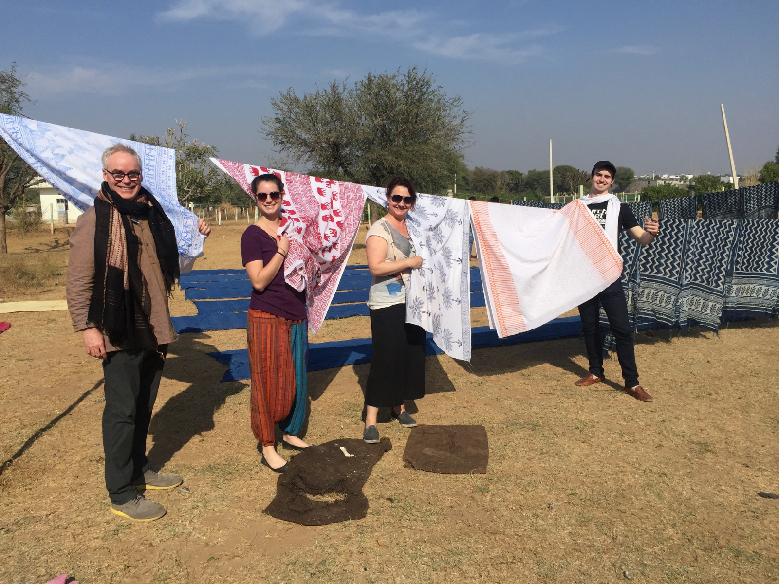 1. Smashed Indigo: Hand-Block Printing 