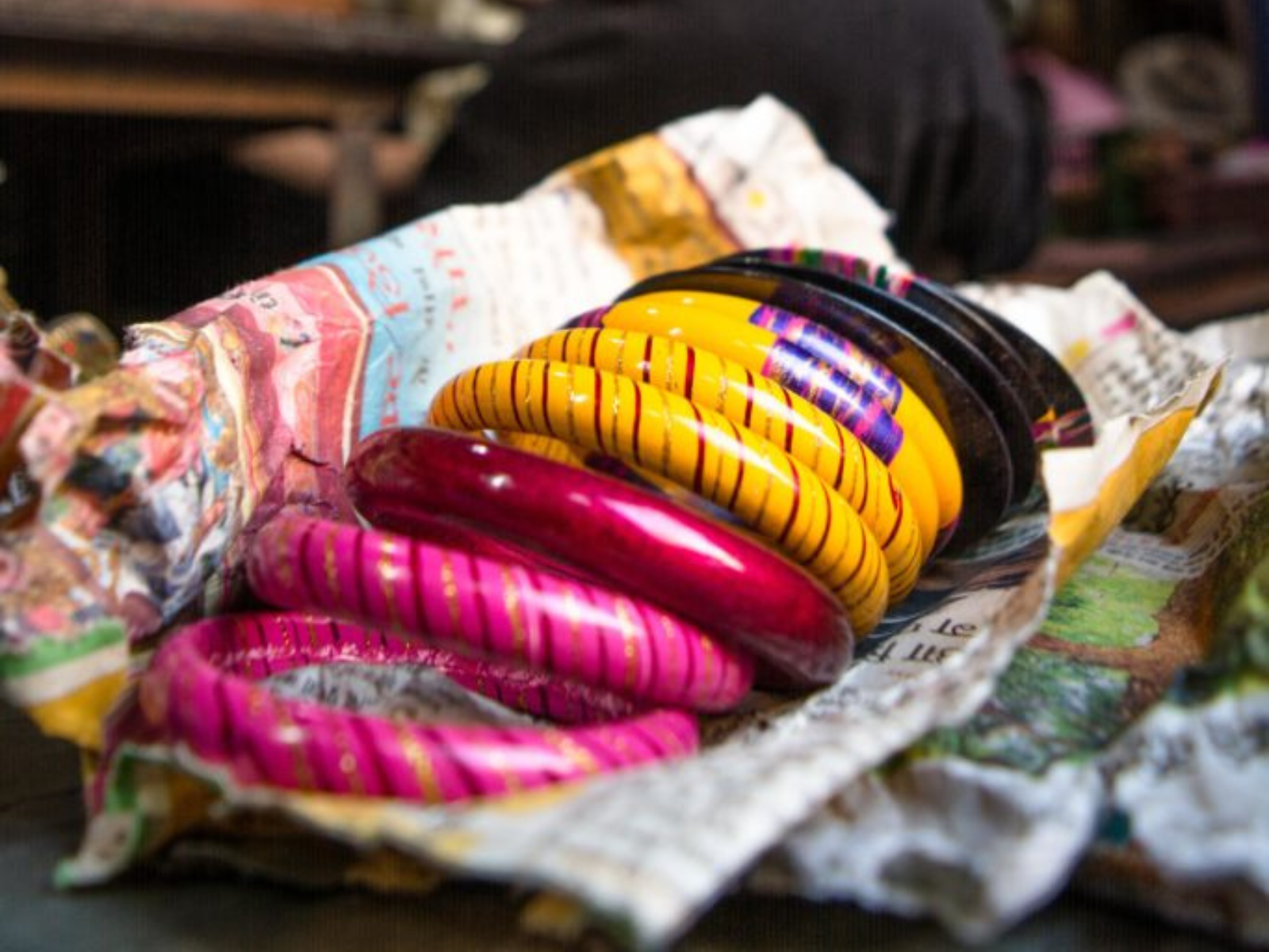 Crafting Lac Bangles
